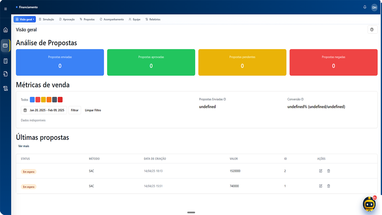 CRM - Gestão de Clientes