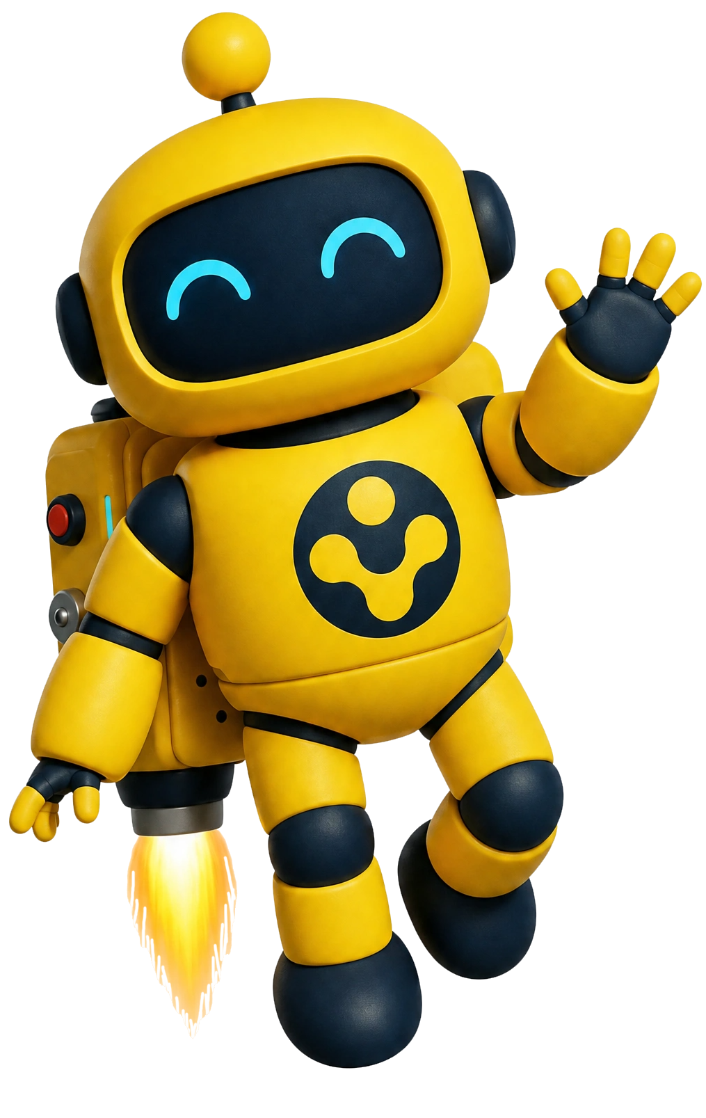 Credibot acenando